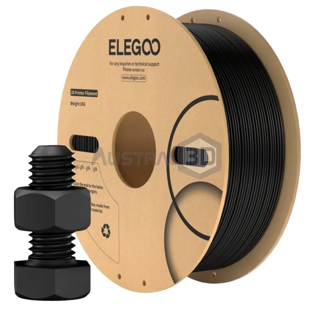 Filamento 3D ELEGOO ABS 1.75mm 1kg NEGRO