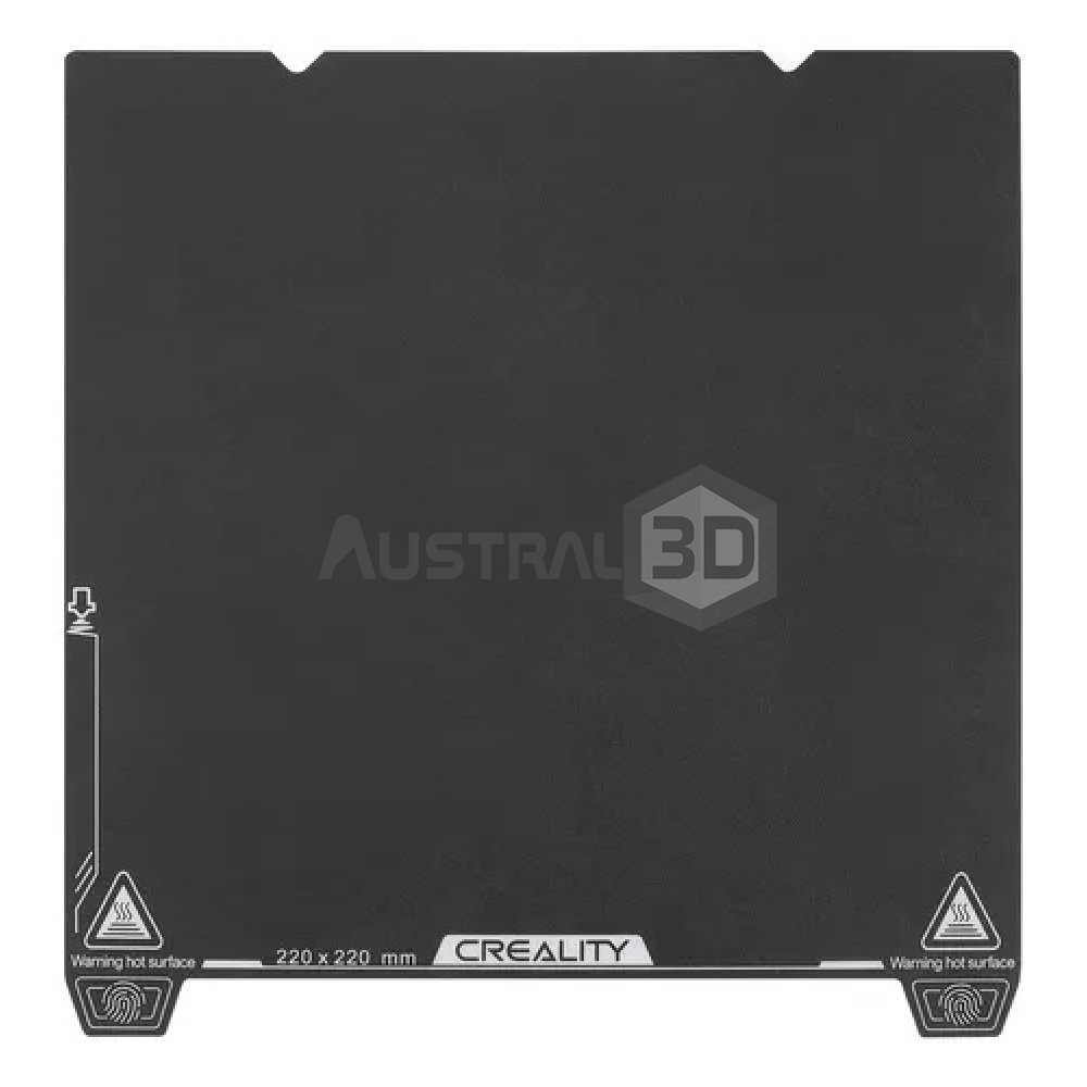 Cama de Acero 220x220x2.2 Creality Ender 3 V3 SE