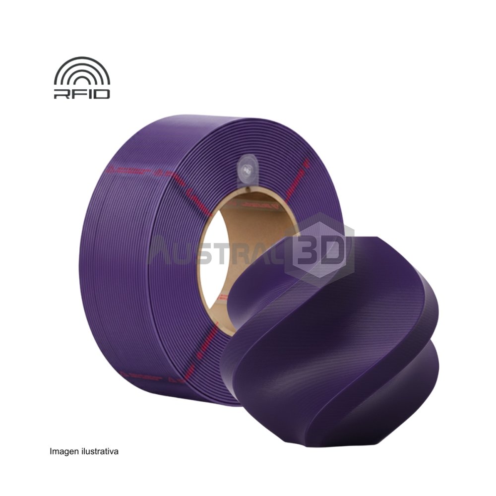 Filamento 3D PLA basic RECARGA BAMBULAB 1.75Mm 1Kg VIOLETA INDIGO 