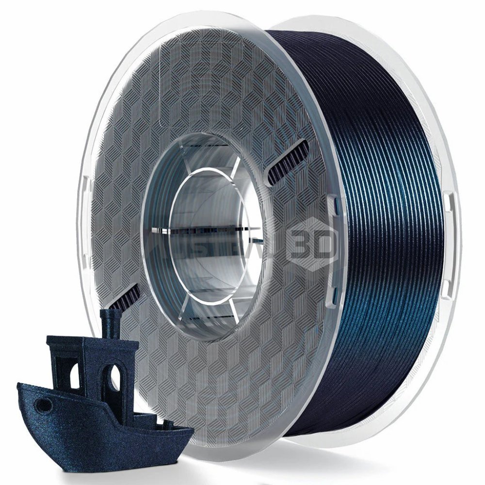 Filamento 3D ELEGOO PLA NEGRO 1.75mm 1kg GALAXY BLACK 