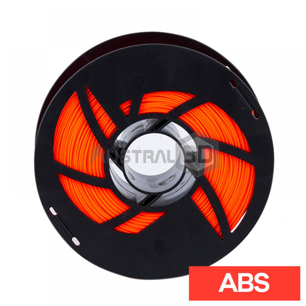 Filamento Grilon3 ABS 1,75mm 1kg NARANJA FLUO
