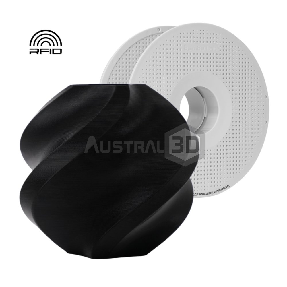 Filamento 3D Bambu Lab PLA Lite 1kg 1.75mm NEGRO