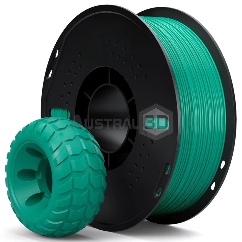 Filamento 3D ELEGOO TPU 95A 1kg 1.75mm VERDE Bobina Plástica