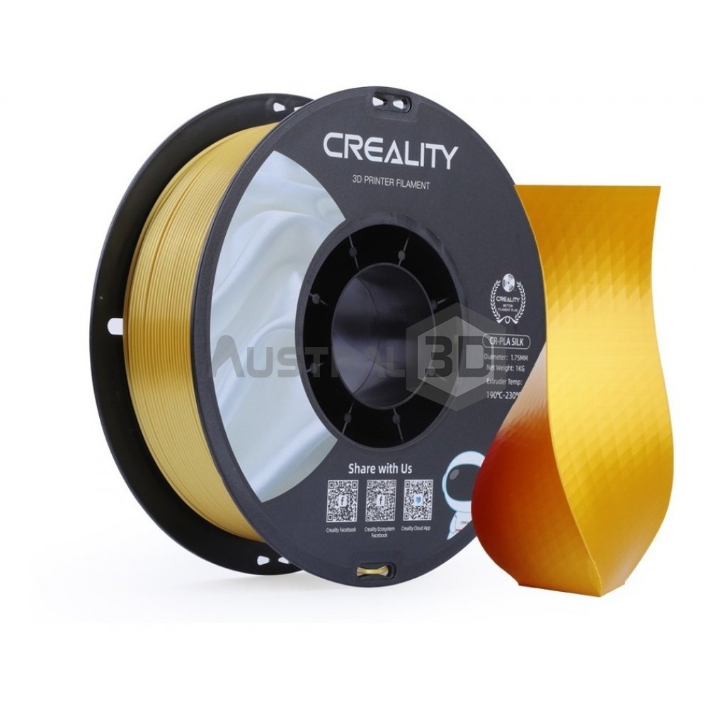 Filamento Pla Original Creality 1.75mm 1kg Cr-seda DORADO