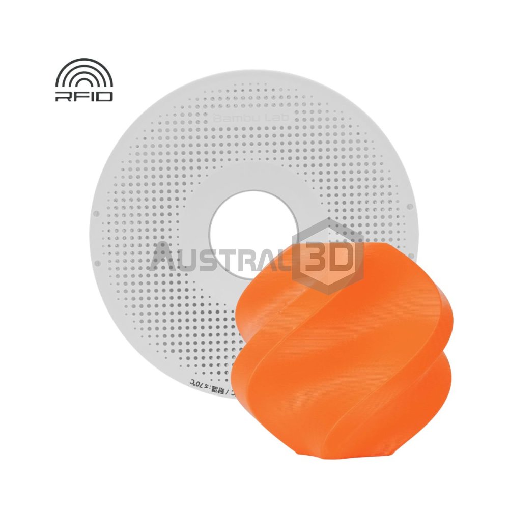 Filamento 3D PLA basic BAMBULAB 1.75Mm 1Kg NARANJA