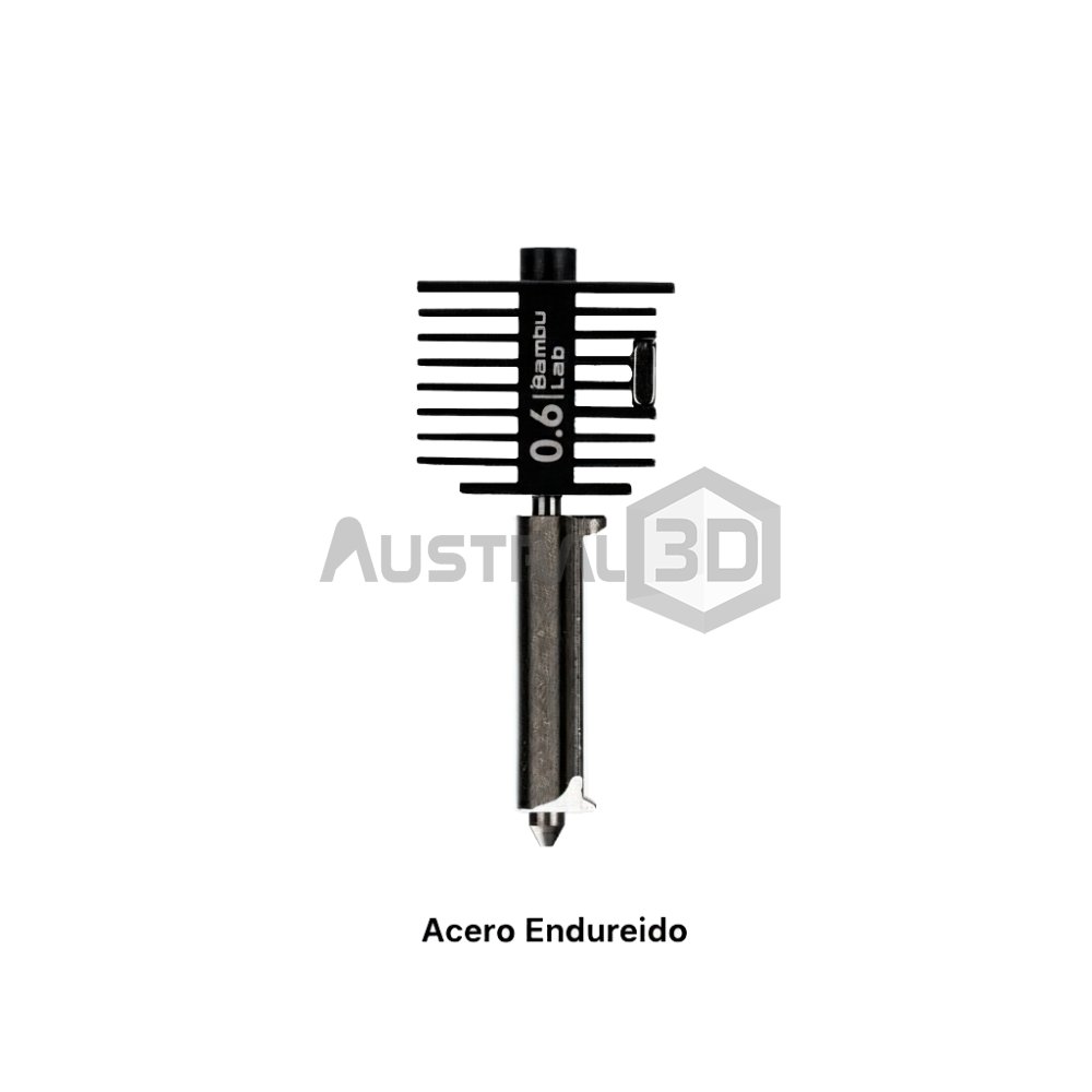 Kit Hotend Con Nozzle de Acero endurecido 0.6MM BambuLab A1 Mini Original