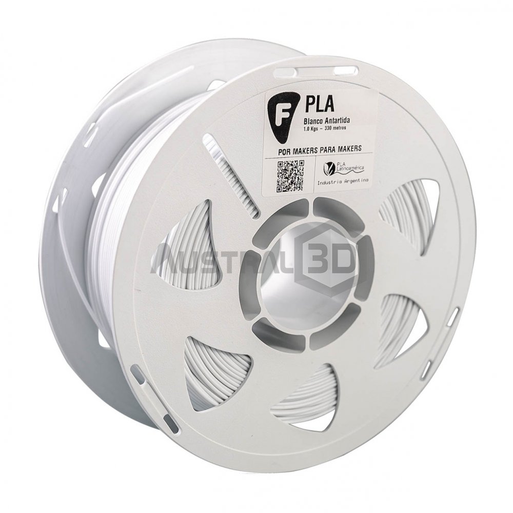 Filamento 3D PLA Filar 1.75Mm 1Kg BLANCO ANTARTIDA