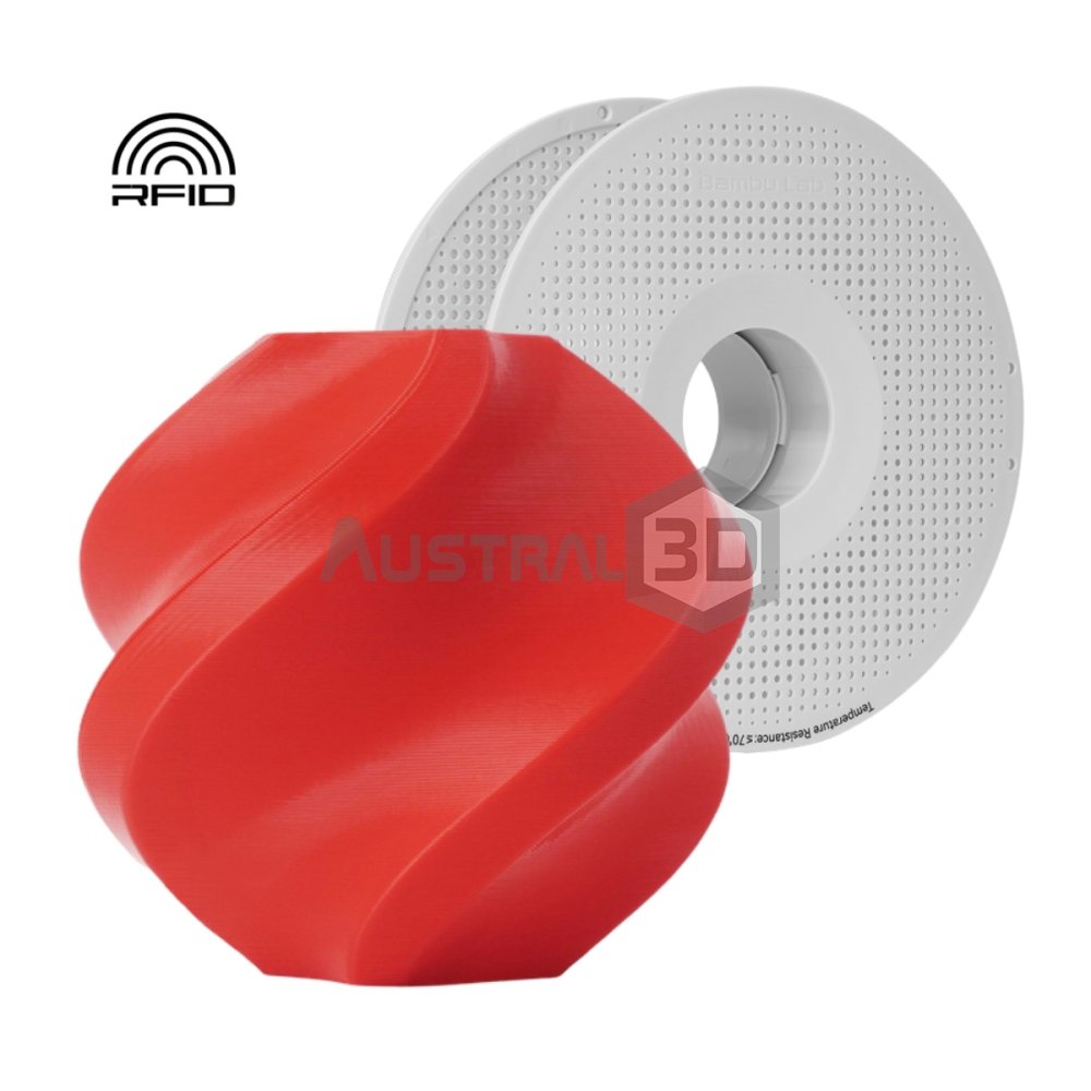 Filamento 3D Bambu Lab PLA Lite 1kg 1.75mm ROJO