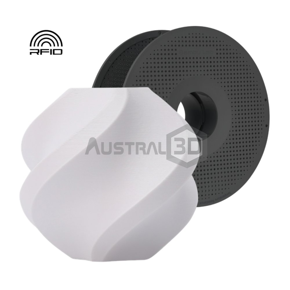 Filamento 3D Bambu Lab PETG HF 1kg 1.75mm BLANCO con bobina