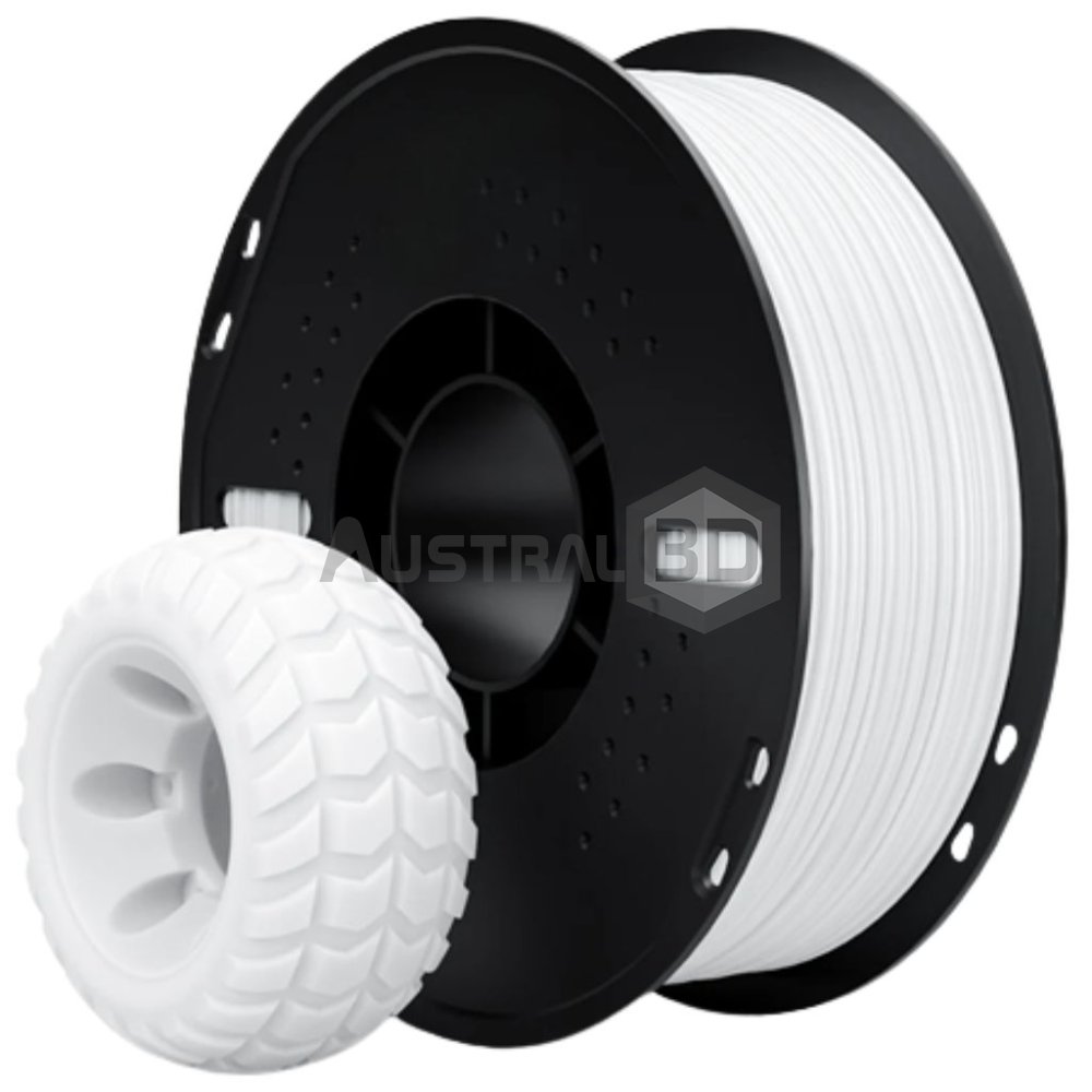 Filamento 3D ELEGOO TPU 95A 1kg 1.75mm BLANCO Bobina Plástica